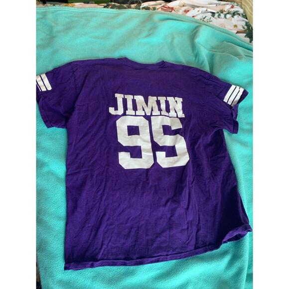 Jimin BTS Purple Concert Tee - Picture 4 of 5